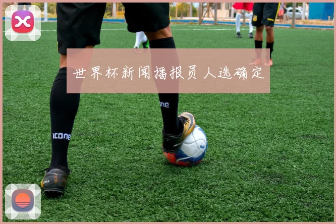 世界杯新闻播报员人选确定
